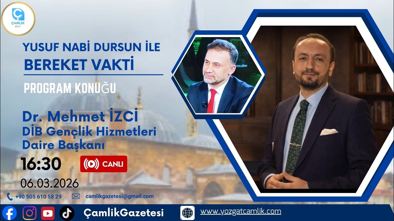 Yusuf Nabi Dursun İle Bereket Vakti Program Konukları l Dr. Mehmet İZCİ