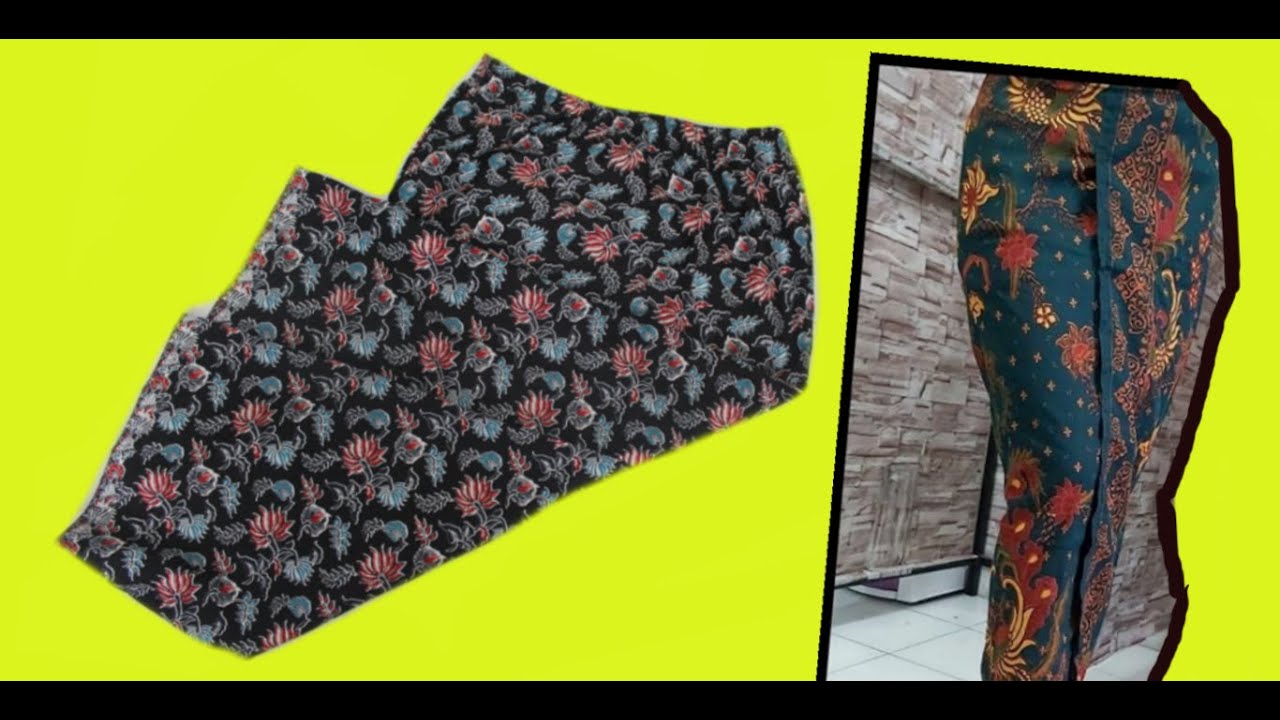 Cara Menjahit Kain Batik Lipat Depan | How To Sew Kain Batik Step By Step