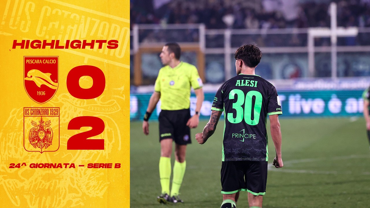 HIGHLIGHTS | PESCARA - CATANZARO 0-2 ⚽️
