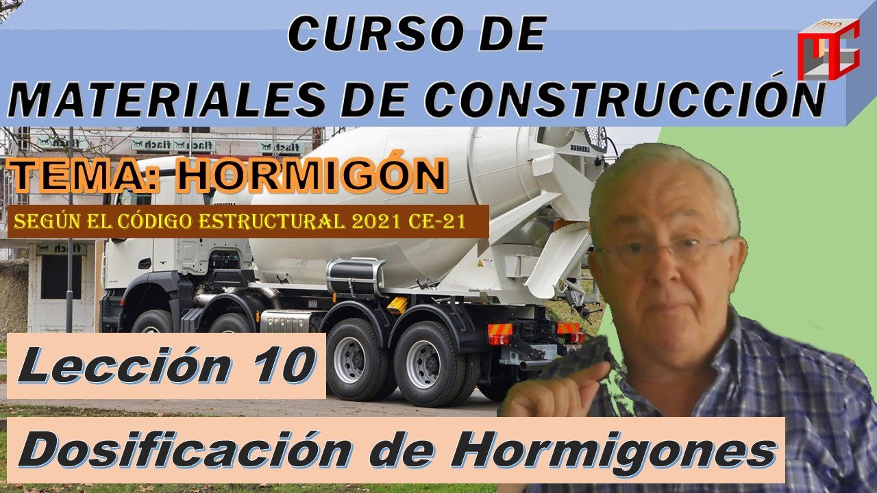 🏭 DOSIFICACIÓN DEL HORMIGÓN 🏭