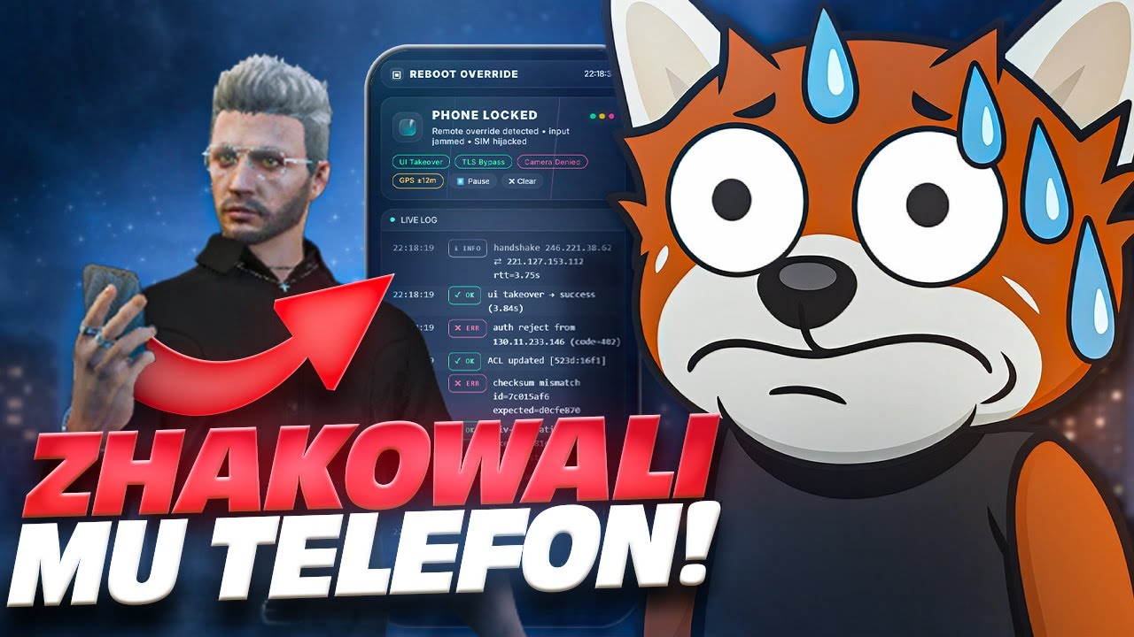 WŁAMALI SIĘ NA TELEFON PASTORA - GTA RP EWRON