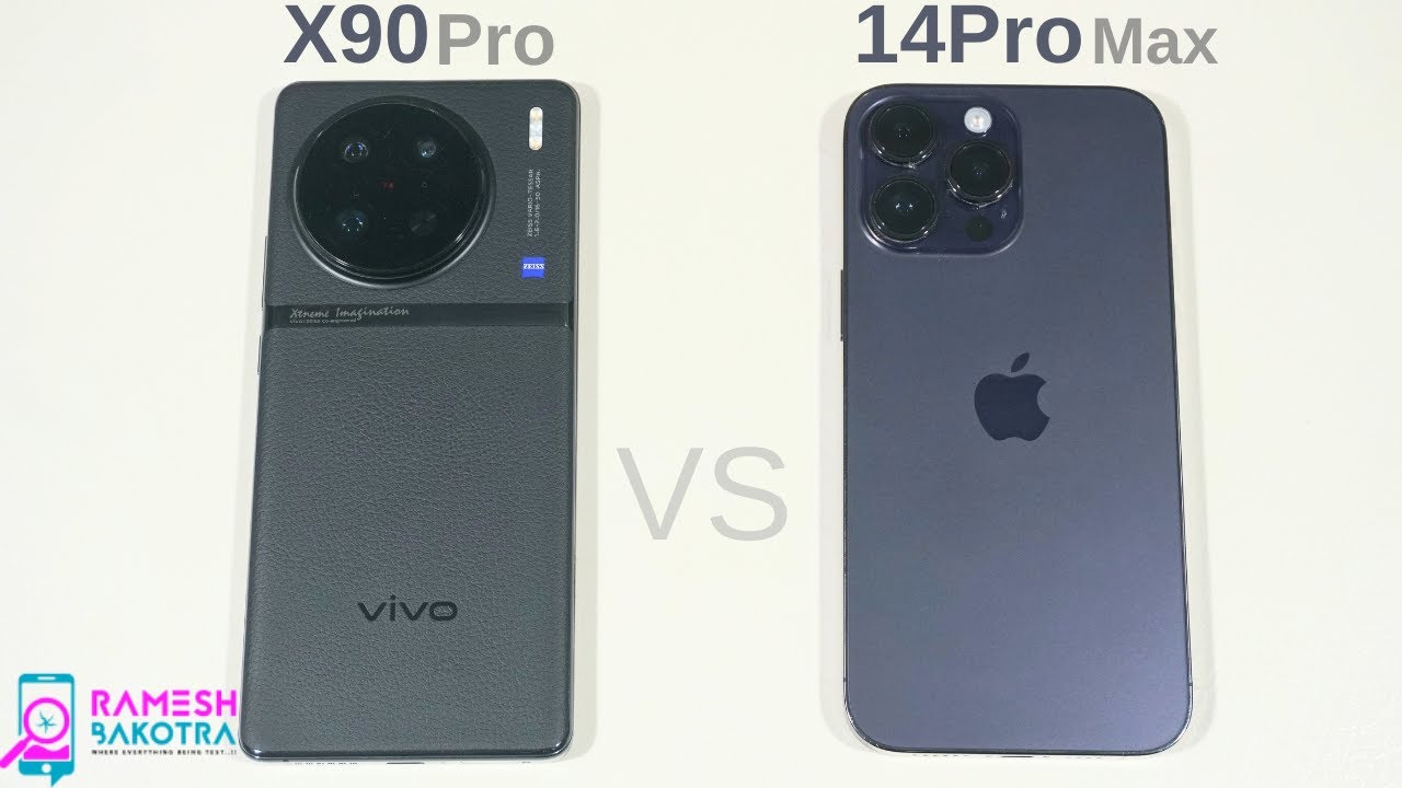 Vivo X90 Pro vs Apple iPhone 14 Pro Max SpeedTest and Camera Comparison