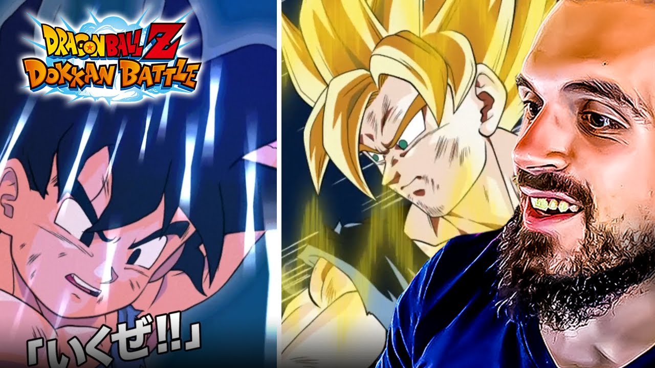 Goku SSJ3 & Vegeta LR et Goku & Vegeta SSJ4 LR RÉACTION ! ( Dokkan Battle )