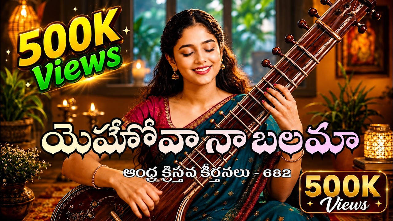 🎵 యెహోవా నా బలమా | Yehovaa Naa Balamaa | Powerful Telugu Christian Worship! | Kadaboora