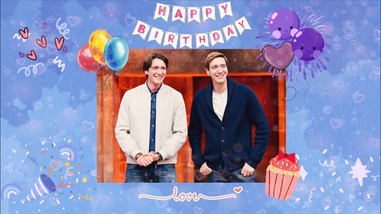 Happy 40th Birthday James and Oliver!