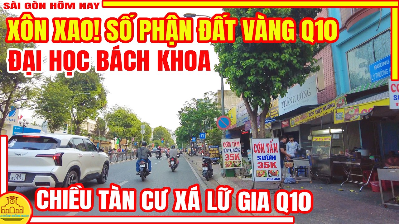 XÔN XAO ! DỜI NGÔI TRƯỜNG 70 NĂM (ĐẠI HỌC BÁCH KHOA Q10) & Cư Xá LỮ GIA CHIỀN TÀN | Sài Gòn Hôm Nay