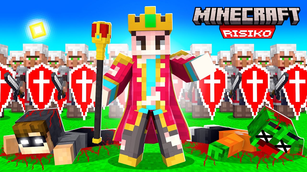 WIR STARTEN EINEN KRIEG in MINECRAFT RISIKO!