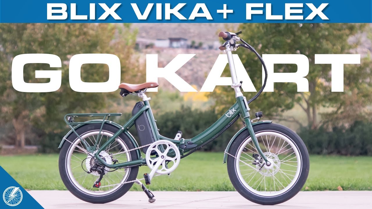 Обзор Blix Vika+ Flex | Электрический складной велосипед