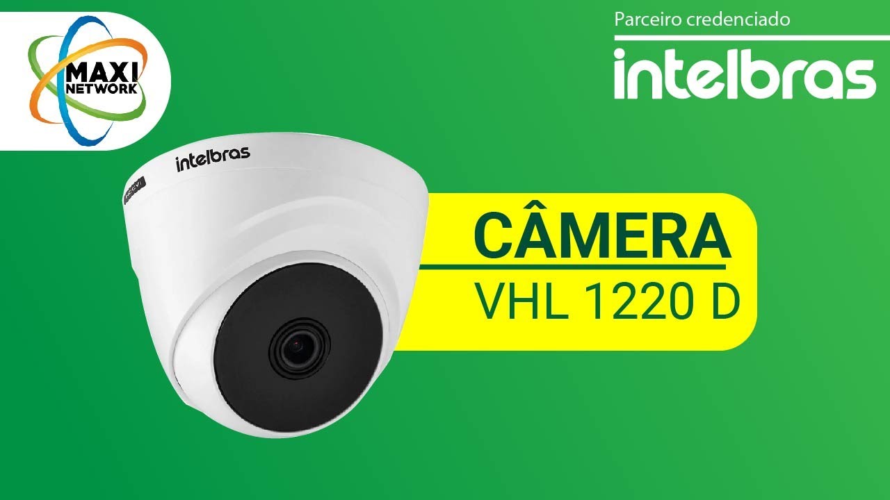 Camera DOME VHL 1220 D Intelbras