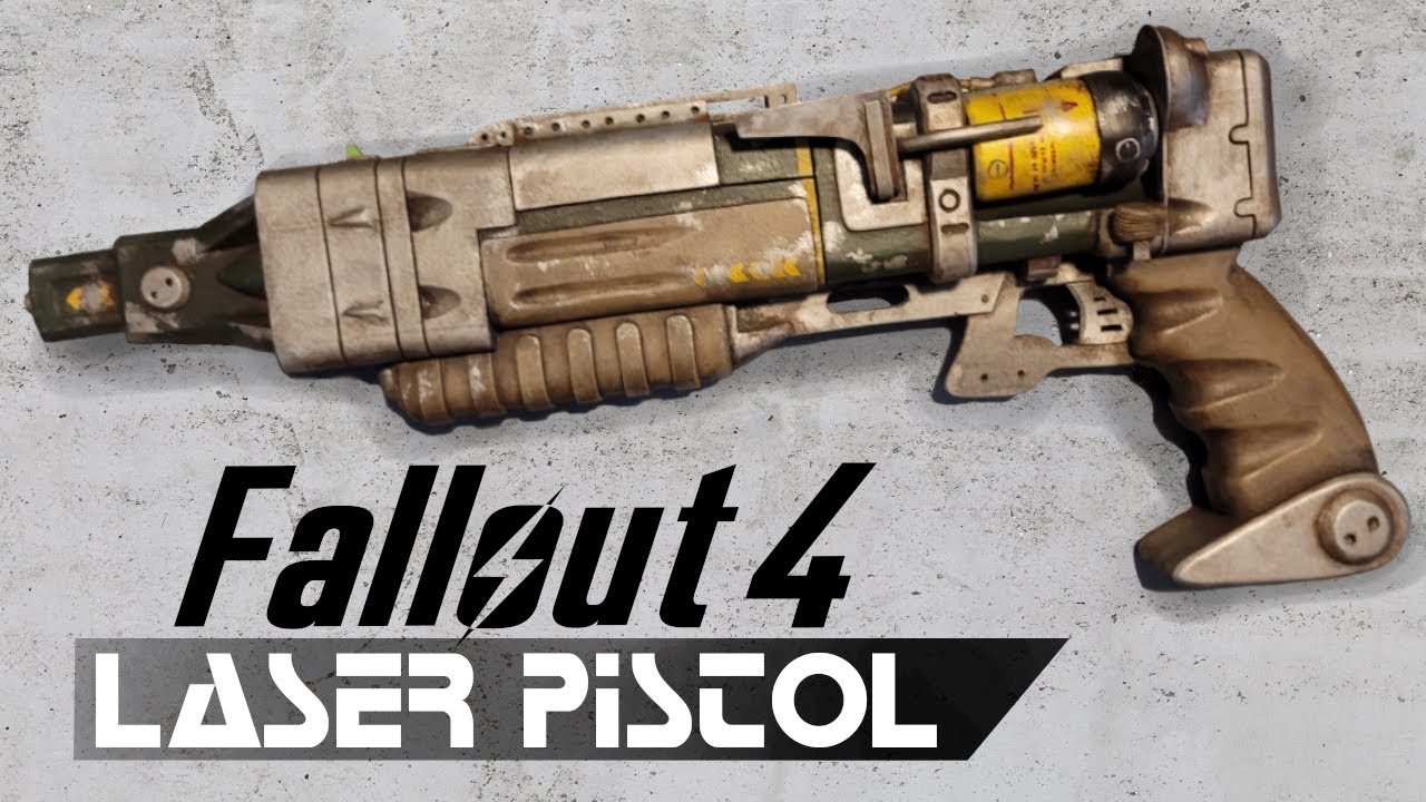 Fallout 4 Laser Pistol ( DIY, EVA Foam)