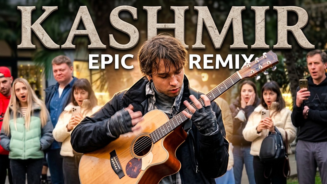 KASHMIR - Led Zeppelin | Percussive Fingerstyle Guitar