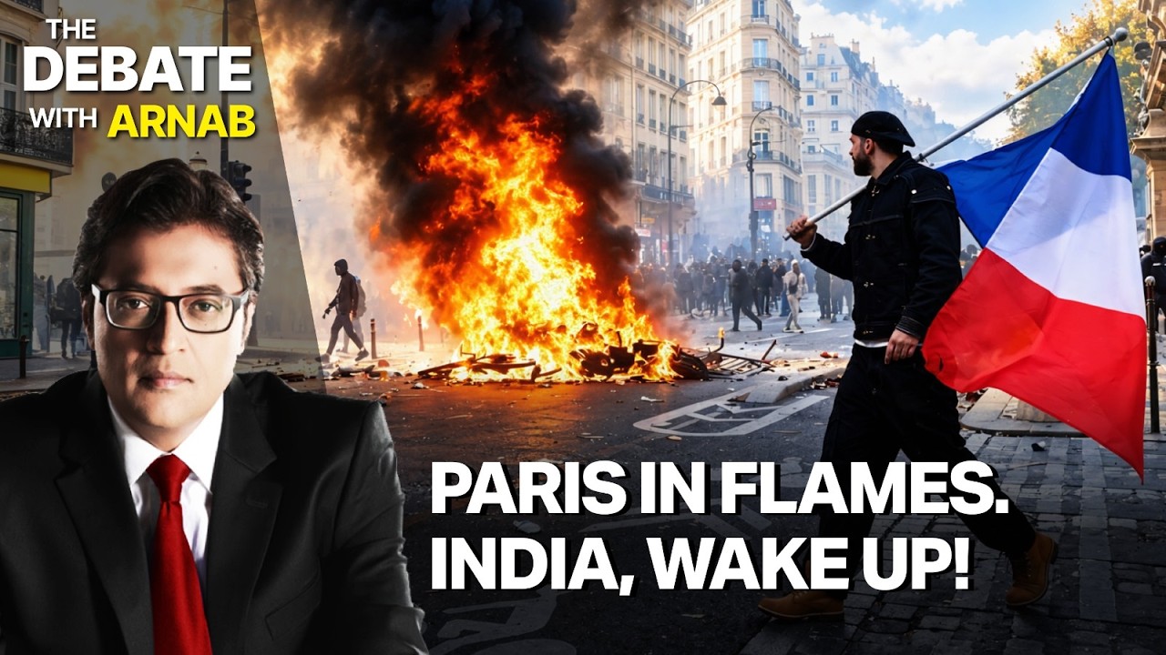 Debate With Arnab | Paris Burns As Riots Erupt: Is France&rsquo;s Anarchy A Warning For India?