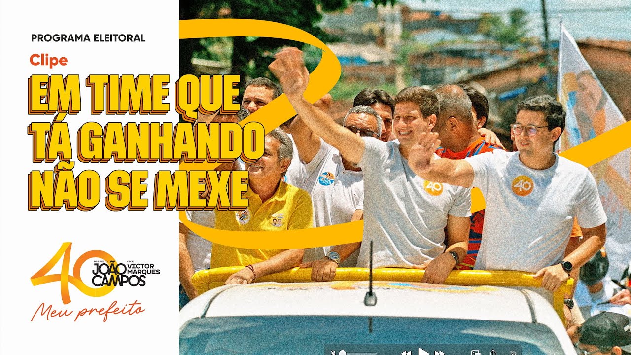 Clipe: Em time que tá ganhando não se mexe