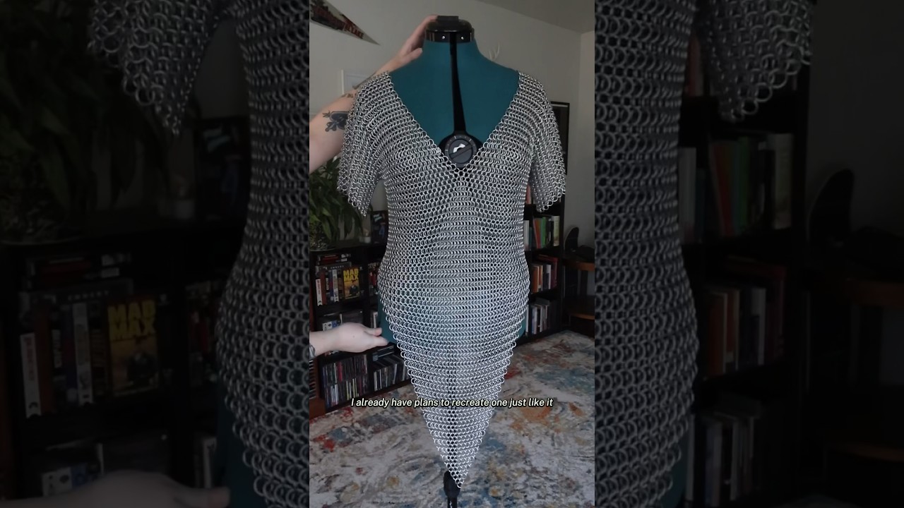 Making a Chainmaille Shirt (To Trade!) | #chainmaille #chainmail #maille #handmade #art #medieval