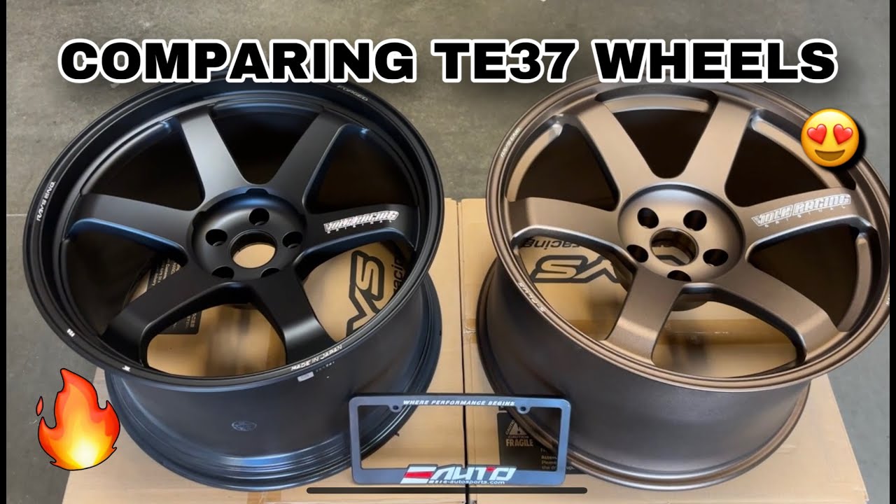 RAYS 20inch TE37 Ultra M-SPEC and TE37 SAGA S-Plus Comparison (NEW)