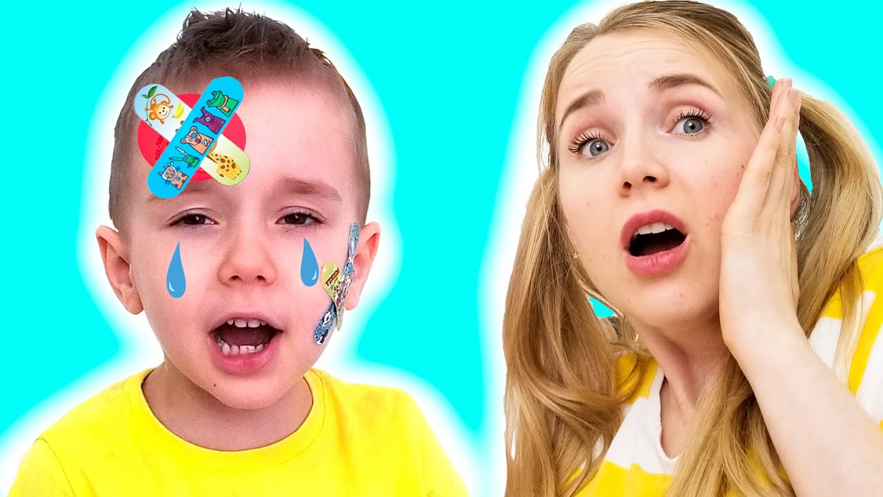 The Boo Boo Song from Alex funny Vlog - Nursery Rhymes & Kids Songs