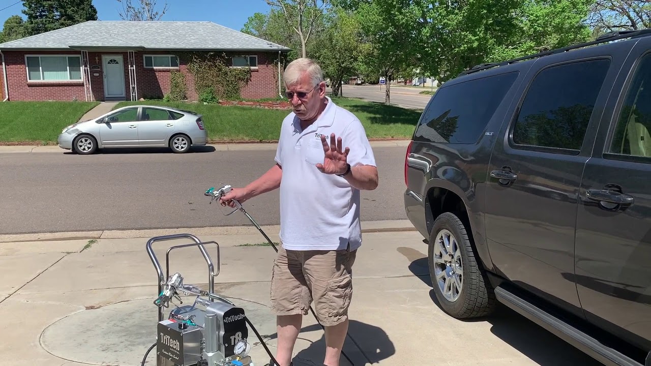 New TriTech T8 Airless Sprayer Information