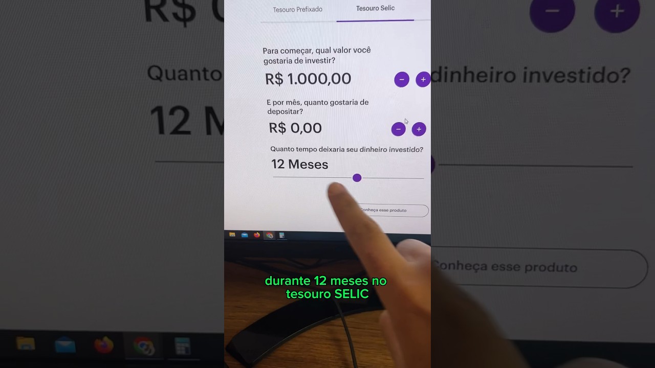 Quanto rende R$ 1.000 no TESOURO SELIC? #investimentos #tesourodireto #tesouroselic