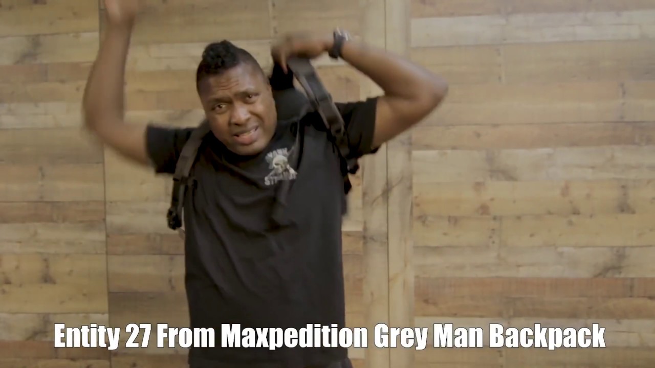 Maxpedition entity 27 gray man laptop backpack