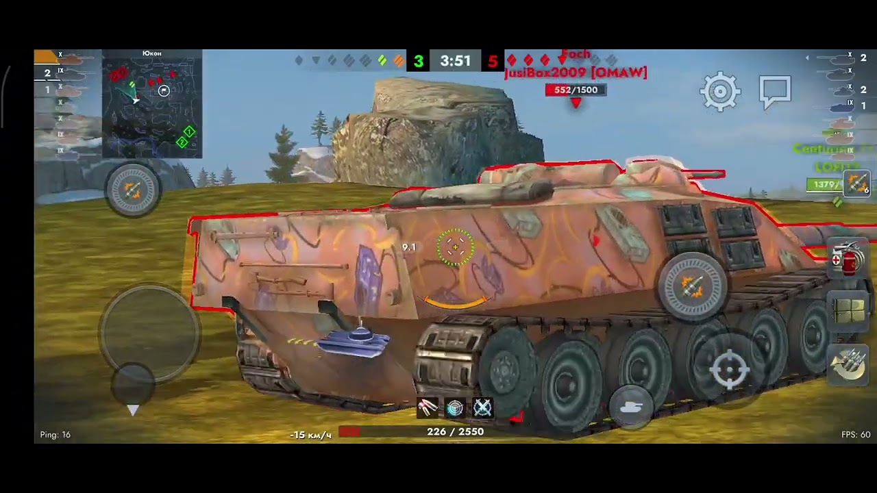 Нагибаем в Tanks blitz вместе с @zahhharrr_voin