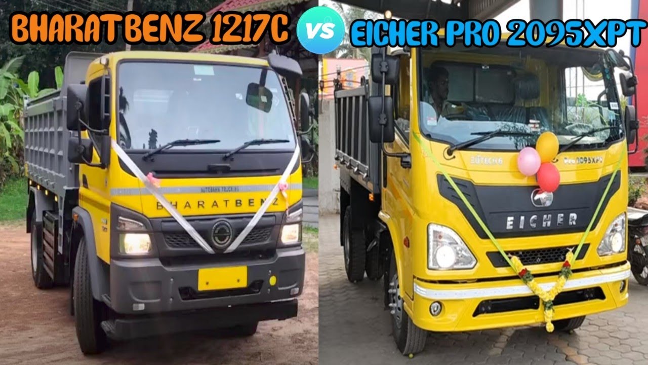 BHARAT BANZ 1217C (VS) EICHER PRO 2095XPT comparison detailed review Tamil