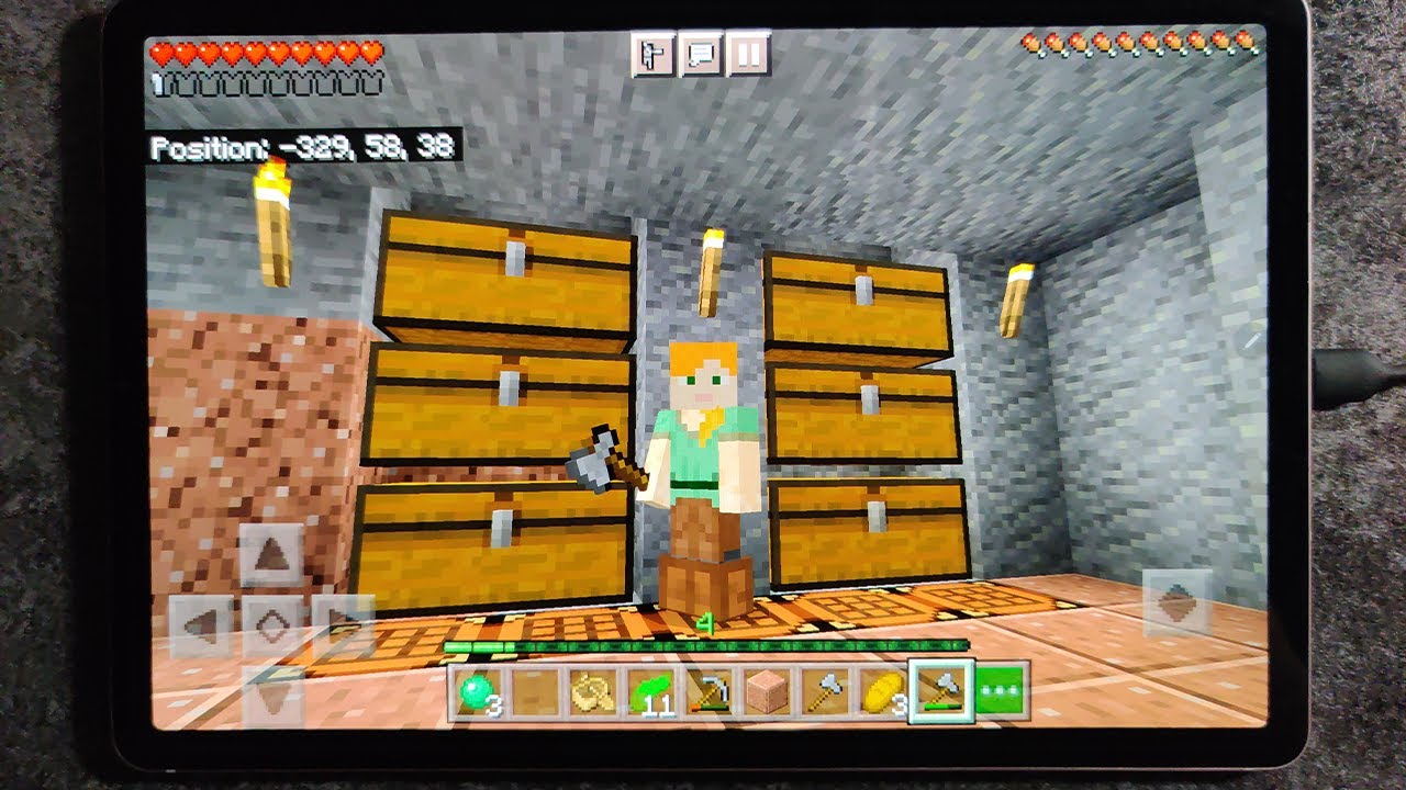 Minecraft - My Early Storage Room Gameplay Part 9 (iOS,Android Gameplay) 
