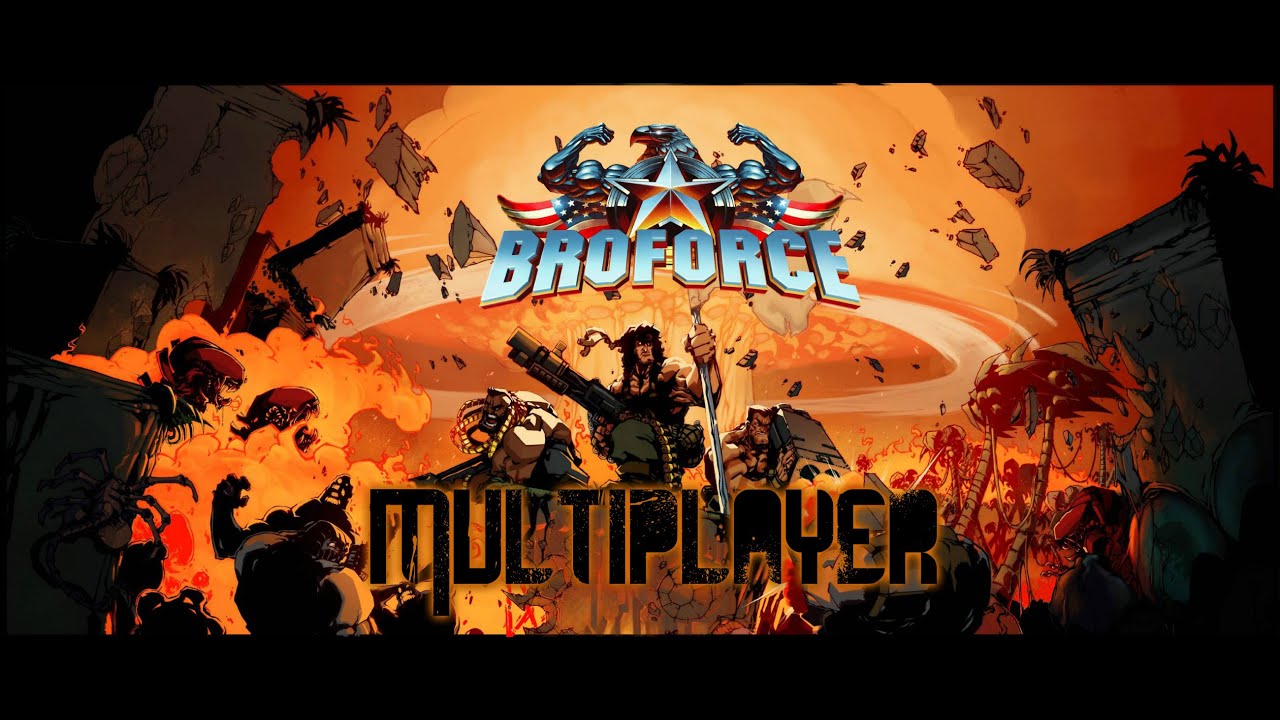 Broforce - Multiplayer Gameplay (PS4)