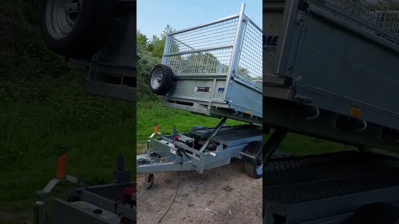 Meredith & Eyre MET35105 10'x5' Tipper Trailer run through
