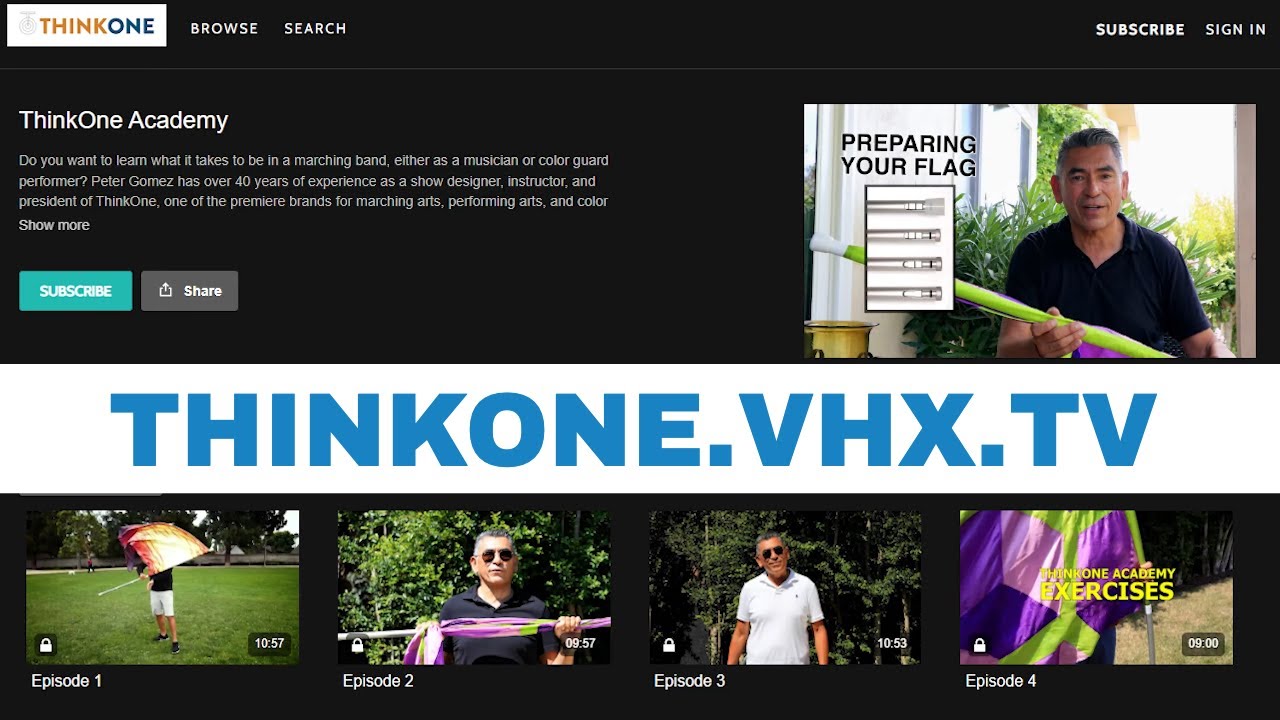 ThinkOne Academy is Here! | The First Online Course for the Marching Arts and Color Guard
