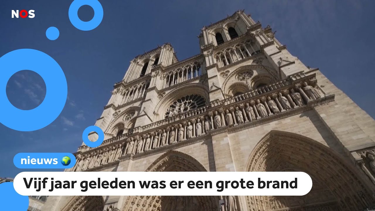 Feestje voor opgeknapte Notre Dame in Parijs
