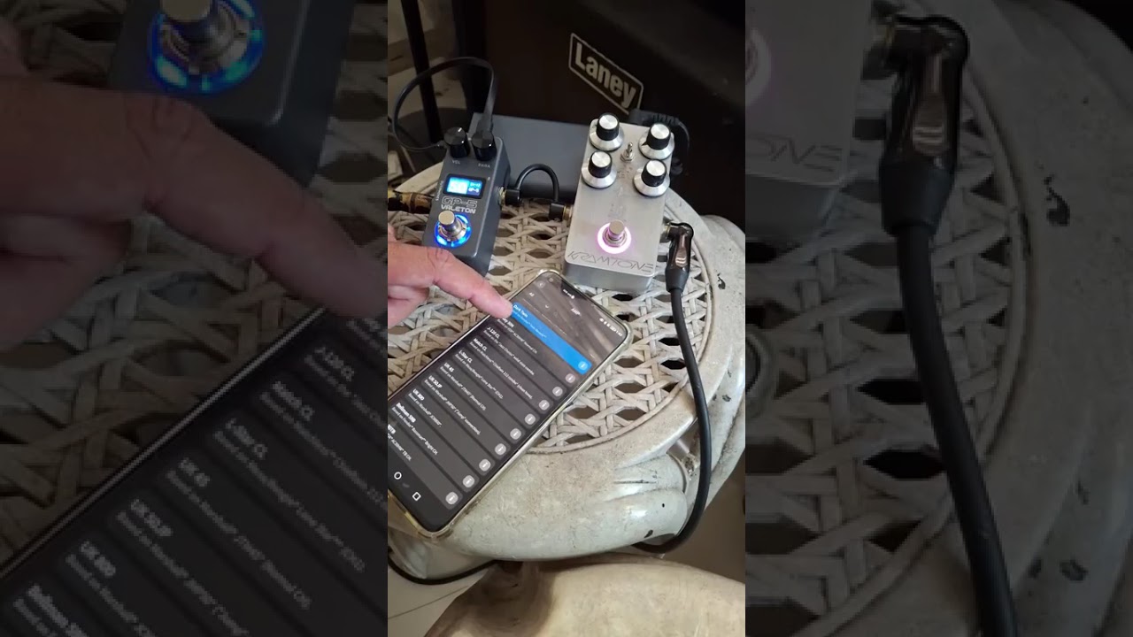 Valeton GP-5 sound test with an analog Kramtone Bushido 4.1RYM drive pedal. (tagalog only)