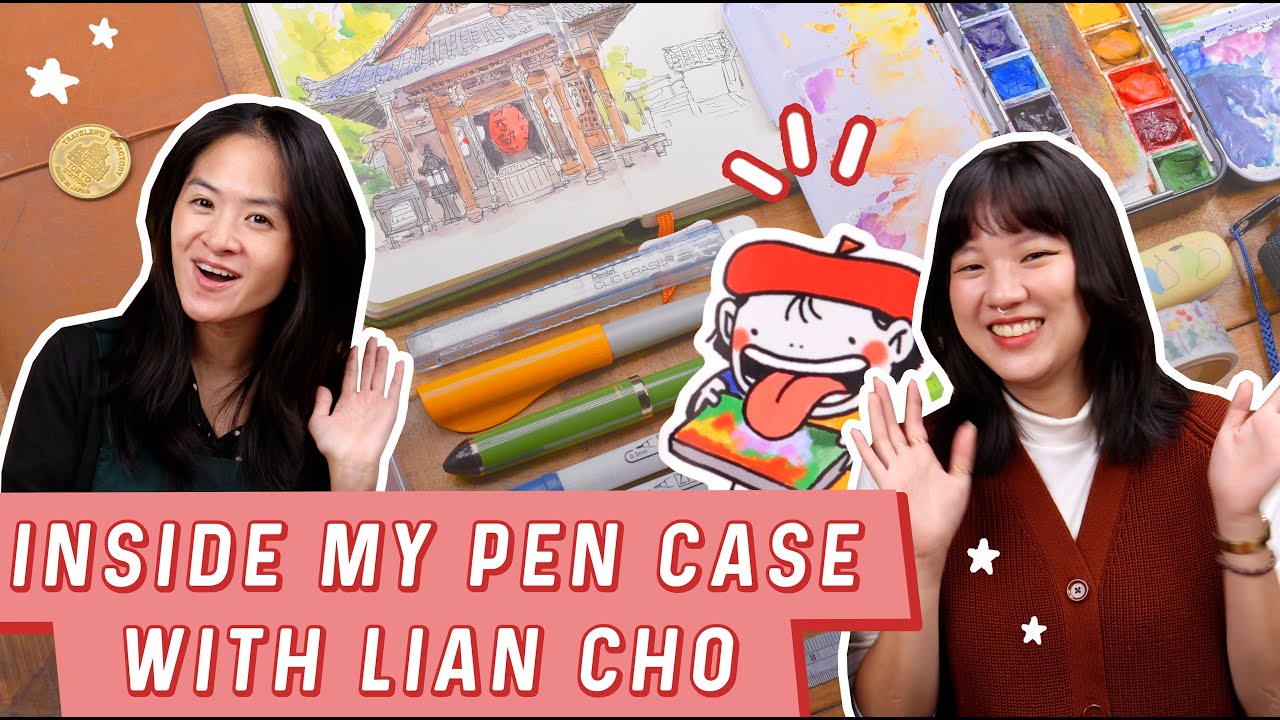 Inside My Pen Case with Children’s Book Author and Illustrator Lian Cho!