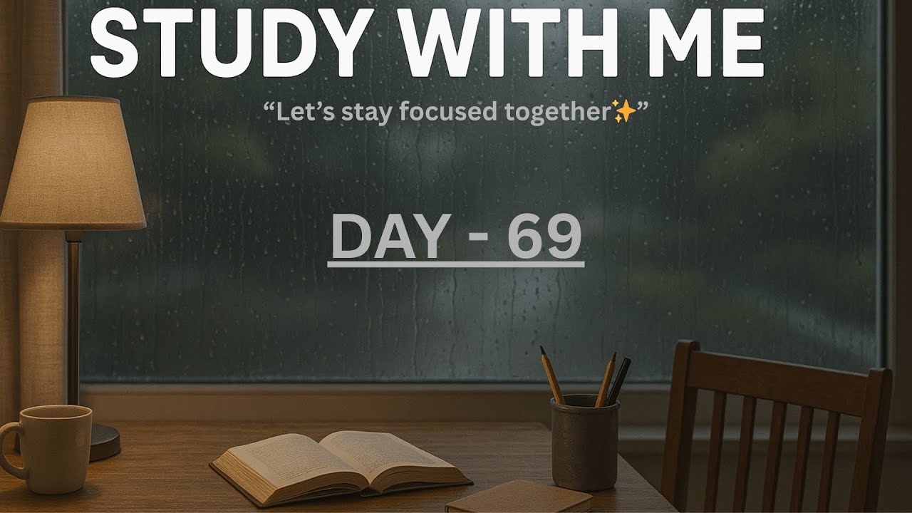 📚 Study With Me | CA Final Preparation (Day 69) | Pomodoro Timer ⏱ #studywithme  #pomodoro