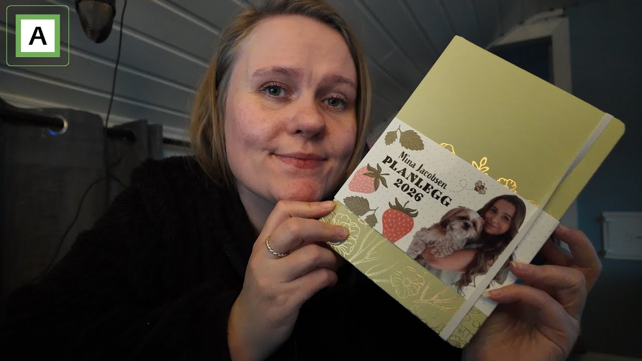 🎄 Mina Jacobsen Bullet Journal 2026 (planlegger) 🎄 - 19.Desember