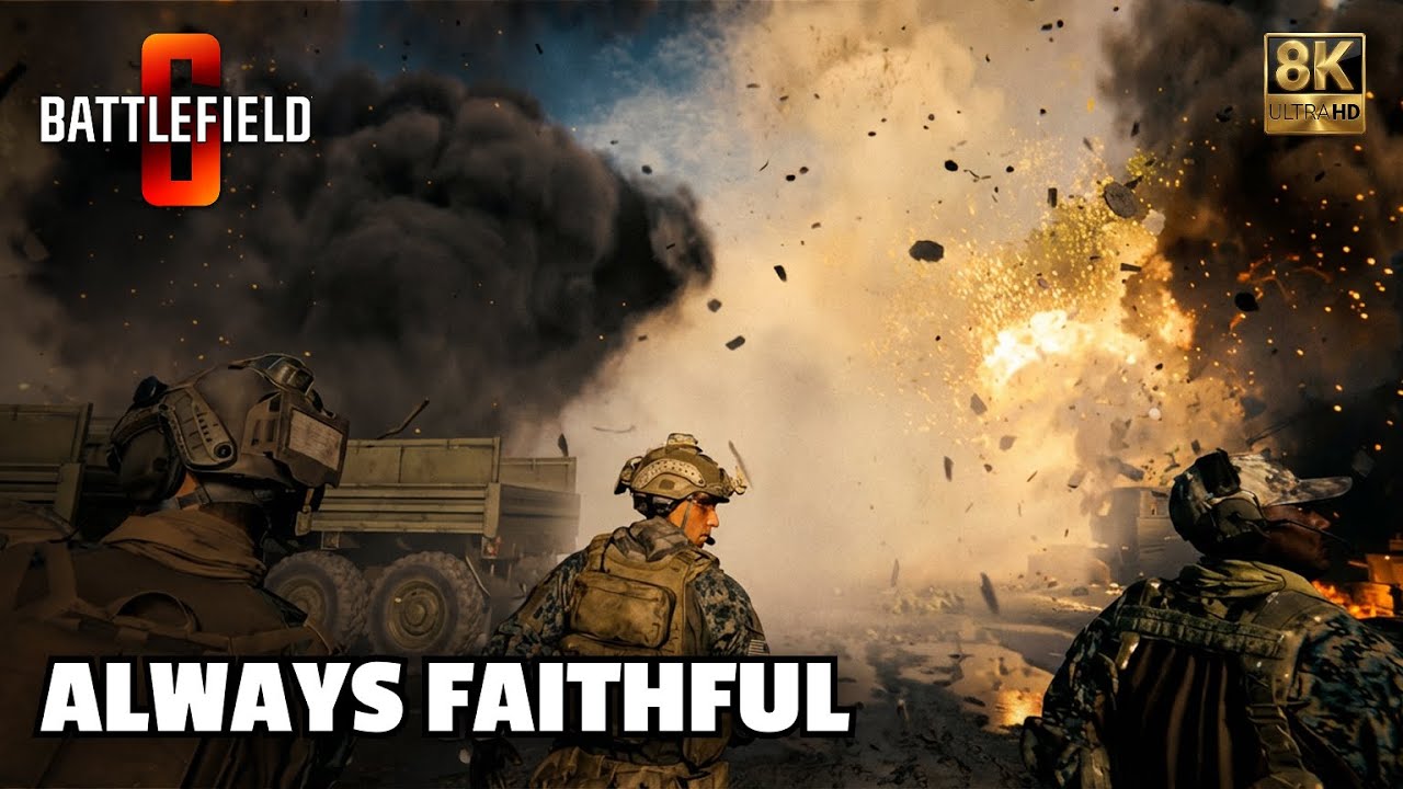 BATTLEFIELD 6 CAMPAIGN - MISSION 1: ALWAYS FAITHFUL (8K)