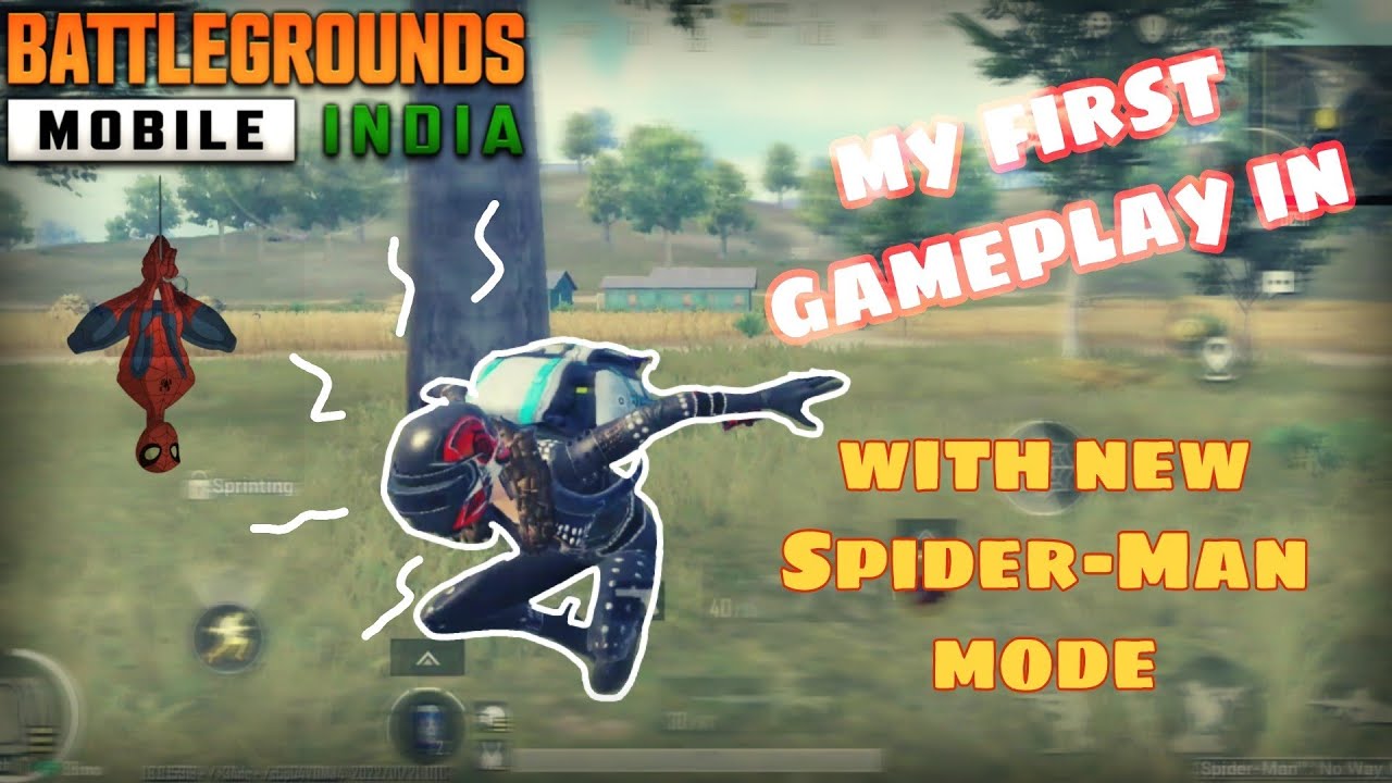 THIS IS MY FIRST GAMEPLAY | BGMI | WITH NEW SPIDERMAN MODE