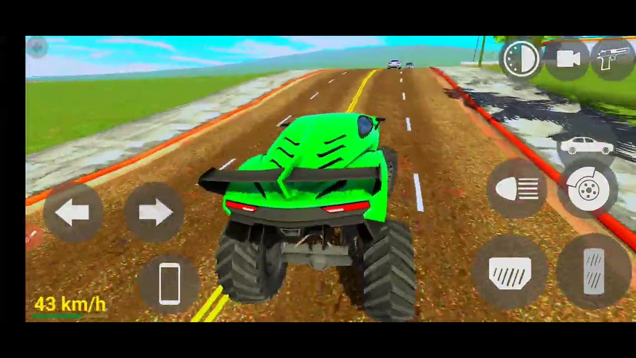 Indian baik driving 3D code video #shorts