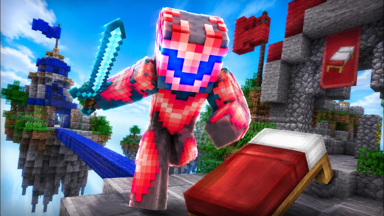 Как победить в Bedwars в 2026 году (Minecraft)