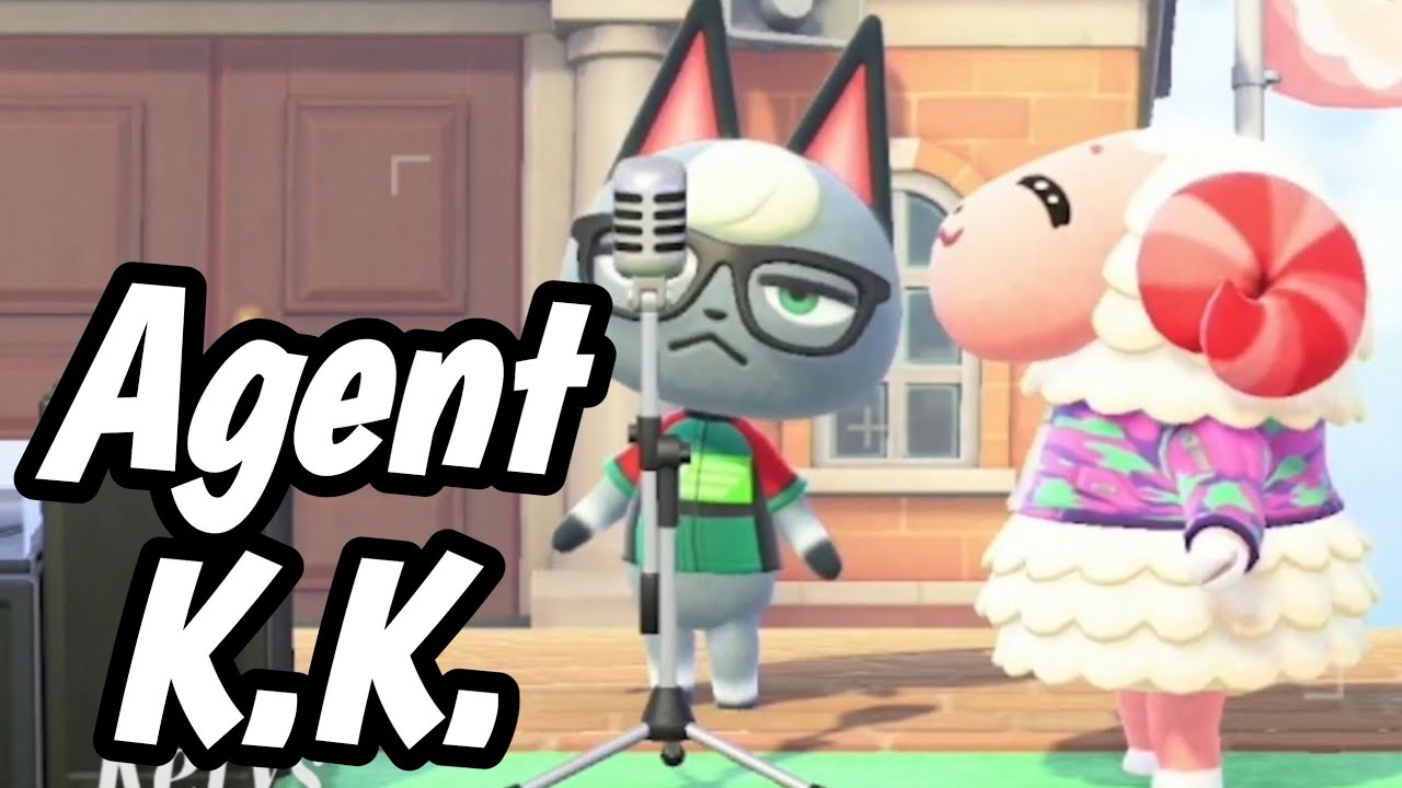 Agent K.K. : Sing by 7 Villagers Animal Crossing