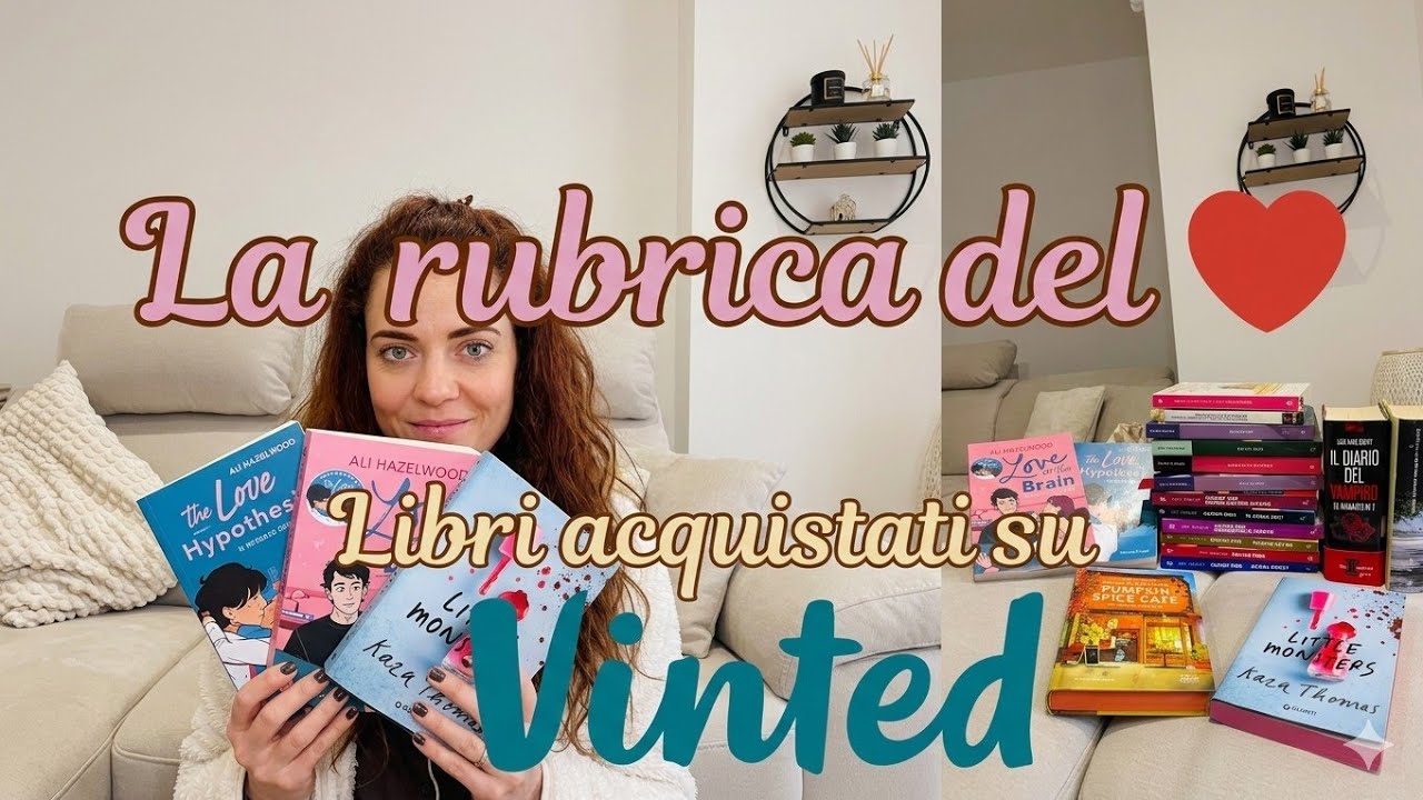 LA RUBRICA DEL 🤎 Ep.2 LIBRI ACQUISTATI SU VINTED📚