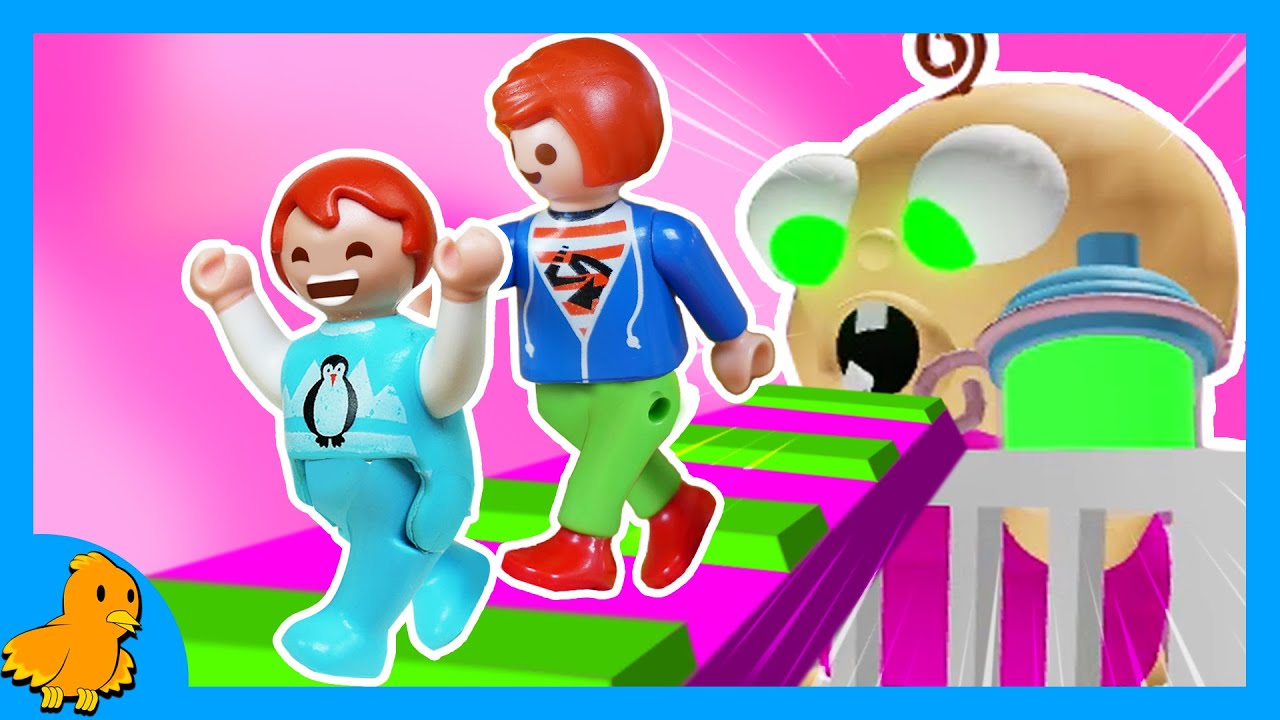 Playmobil Film Deutsch: EMMA UND JULIAN MÜSSEN VOR DEM RIESEN BABY ENTKOMMEN (Roblox)