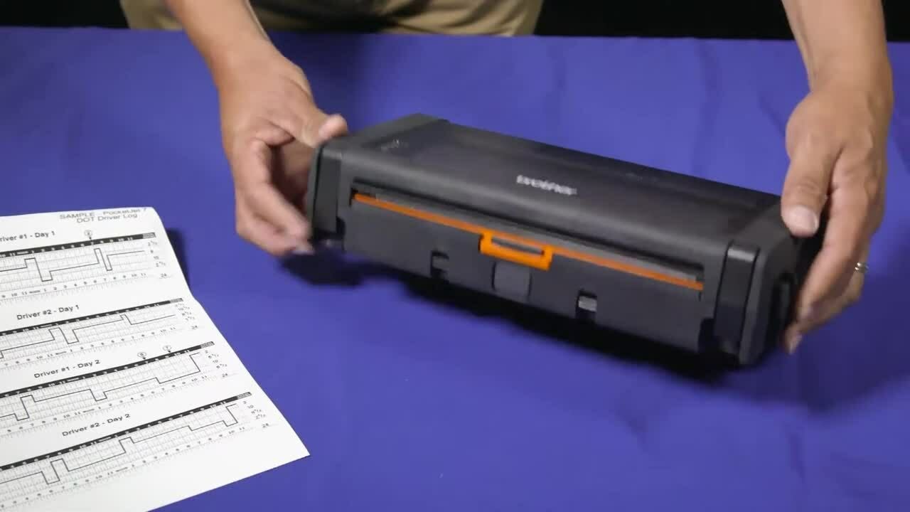 Roll Case with Decurler for PocketJet