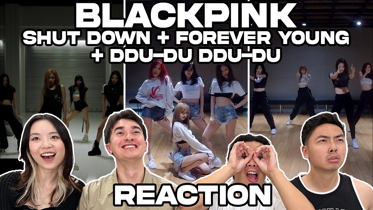 WE WATCH 3 BLACKPINK DANCE PRACTICES!