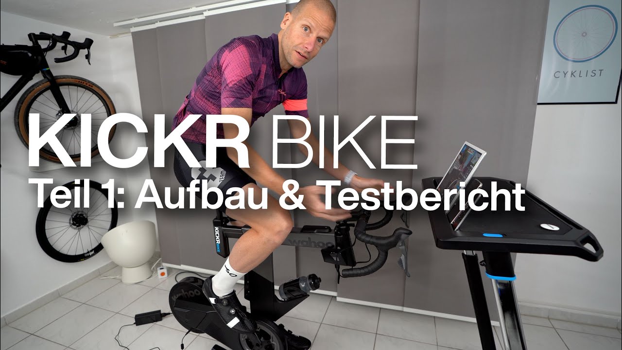 Wahoo Kickr Bike: Aufbau alle Details Testfahrt Zwift Tipps & Fitting Familie/Kinder (Teil 1)