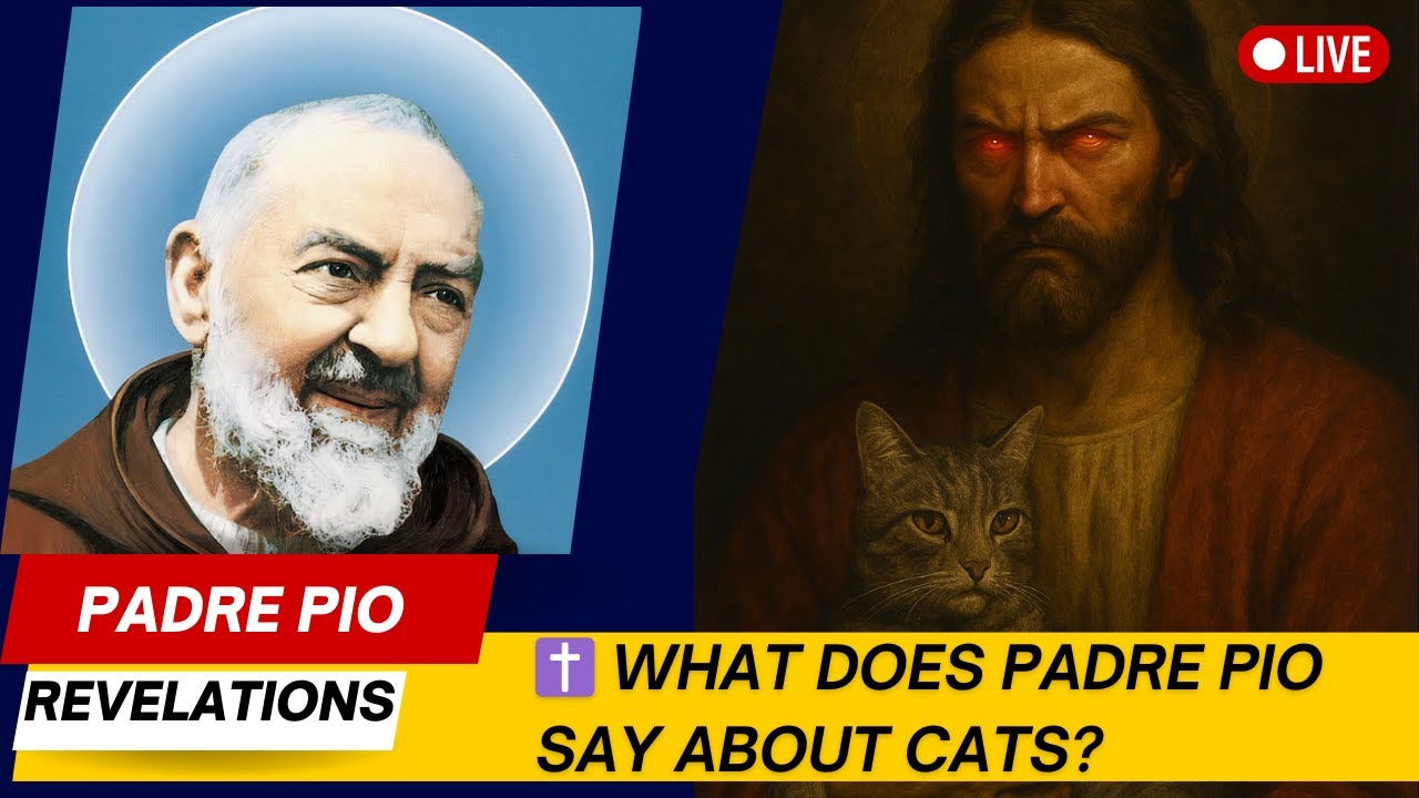 ✝️ What does Padre Pio say about cats?