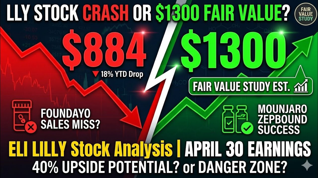 LLY Stock Crash Is Eli Lilly a Buy or a Value Trap in 2026#LLY #EliLilly #StockMarket #Investing