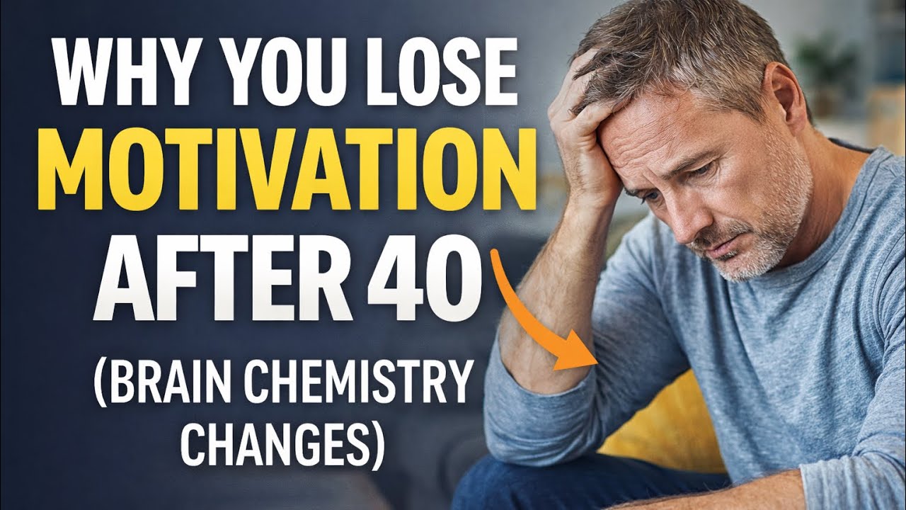 Why You Lose Motivation After 40 And How to Rebuild Your Drive Naturally