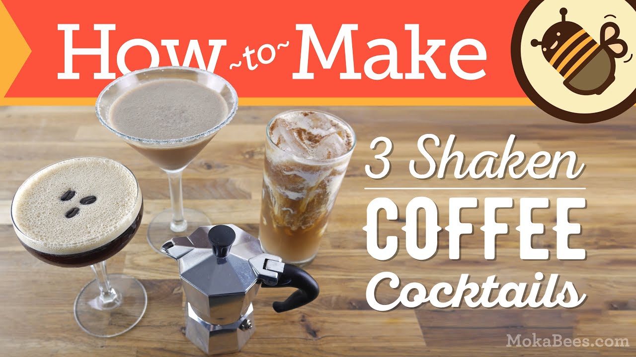 3 Coffee Cocktails : Mocha Margarita, Horchata Coffee Cocktail & Espresso Martini