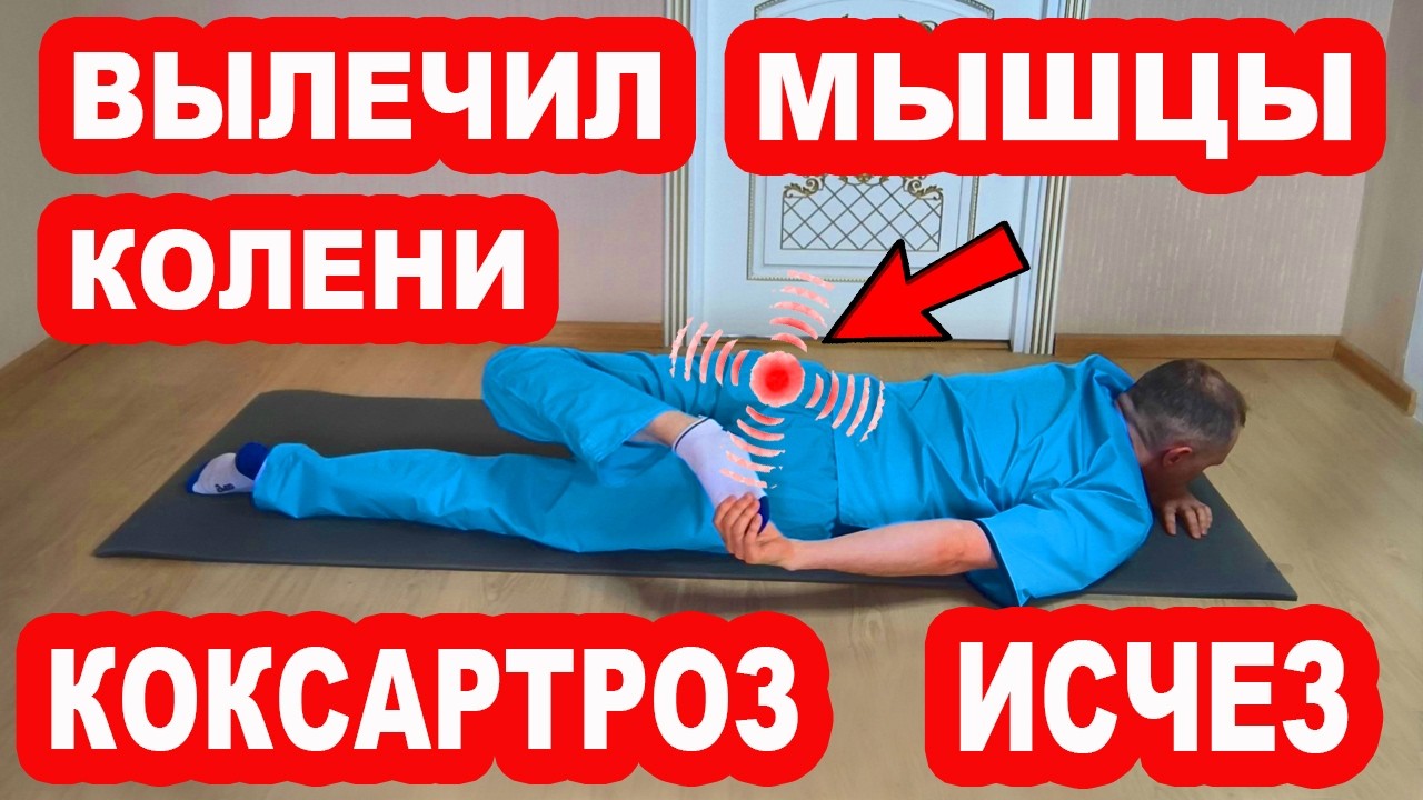 Вылечи эти ТРИ мышцы и уйдет БОЛЬ в ТАЗОБЕДРЕННЫХ СУСТАВАХ и Коленях. КОКСАРТРОЗА не будет НИКОГДА!