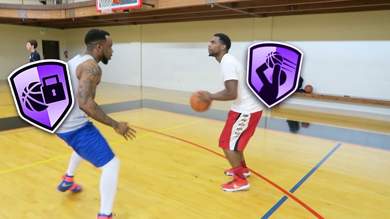 Who's The Best Shooter? 1 VS 1 HOF Lockdown Defender vs Sharp Shooter IRL